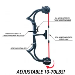 ACCUBOW - Simulateur De Tir 2.0 Finition Carbone