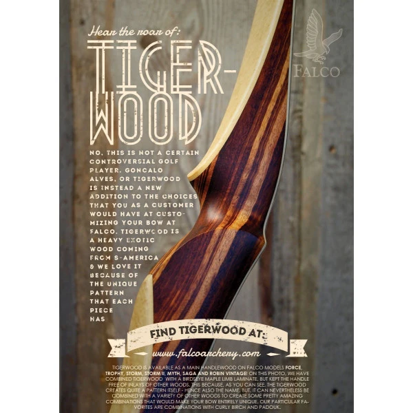 FALCO - Longbow FORCE VINTAGE CARBON 70" 20 FALCO - Longbow FORCE VINTAGE CARBON 70" – Image 20