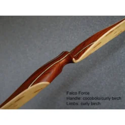 FALCO - Longbow FORCE VINTAGE CARBON 66" -Barnett Magasin falco arc longbow force vintage 64 11
