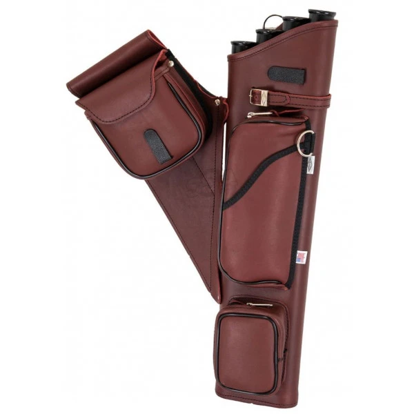NEET Carquois De Hanche NT-2300 Cuir Std Burgundy 1 NEET Carquois De Hanche NT-2300 Cuir Std Burgundy